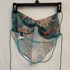 SHEIN Multicolor Patterned Tank Top